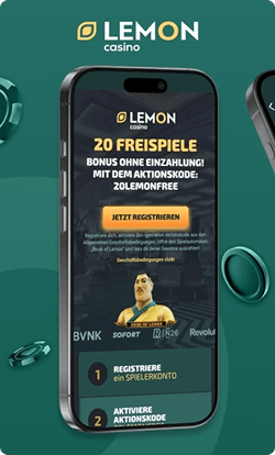 lemon casino screenshot